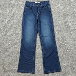 Levis 512 Perfectly Shaping Womens Bootcut Jeans Size 8M Blue Denim Mid Rise